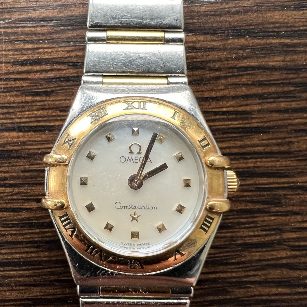 Omega Gold Constellation lady Watch